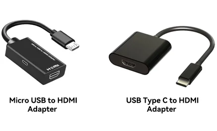 USB to HDMI adapters