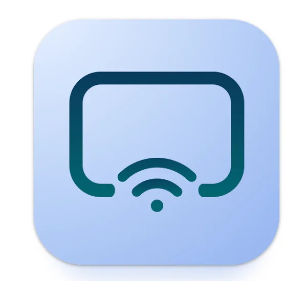 the AirPlay receiver app icon