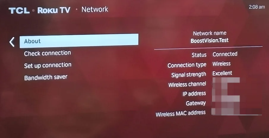 check Roku connection