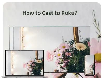 how to cast to roku