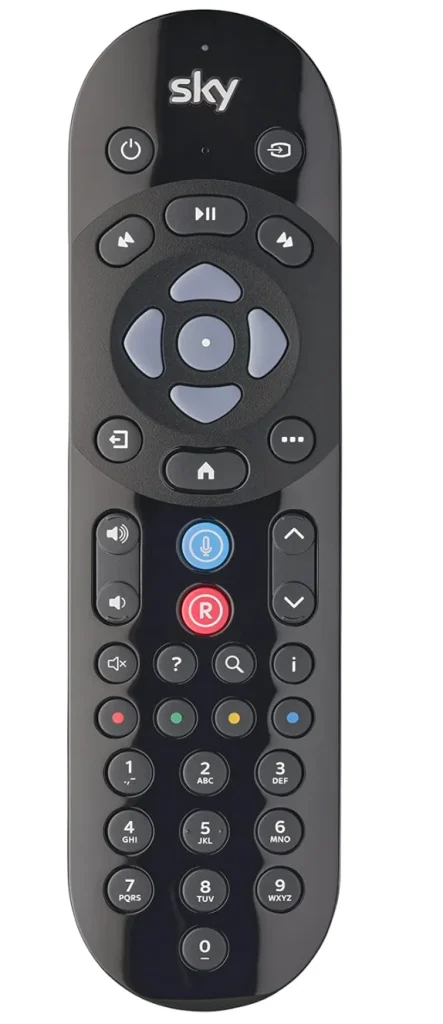 Sky remote for Sky Glass TV