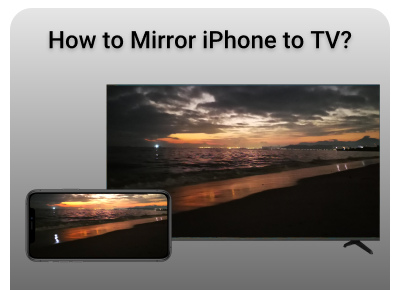 how to mirror iphone to tv