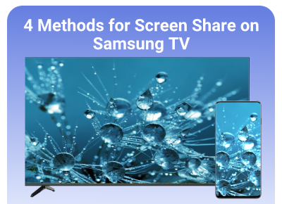 how to screen share on samsung tv