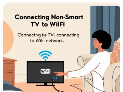 how to connect non smart TV to wifi wireless