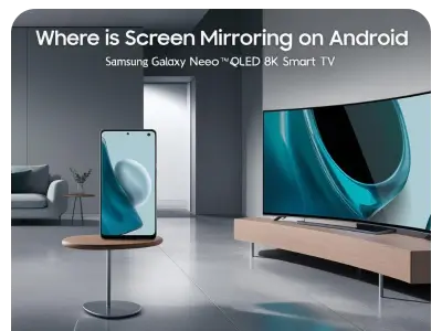 where is screen mirroring on android